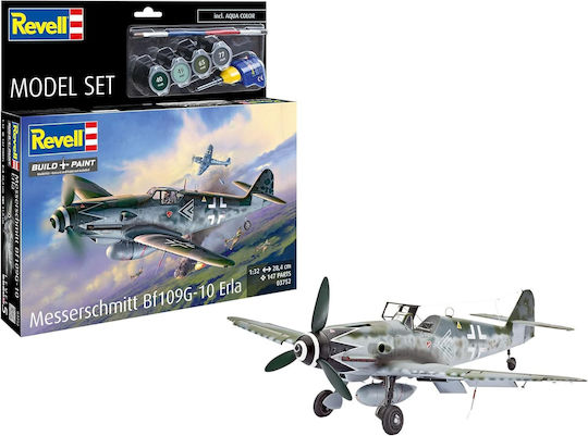 Revell Modell Set Messerschmitt Bf109g-10 Erla Maßstab 1:32 63752