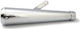 MCS Motorrad Auspuffanlagen Megaphone 16.5" 41.9 Cm Harley Davidson Andere Motorräder Chrom Megaphone Universal Schalldämpfer 16.5" Lang Chrom Ta Tip
