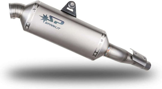 Комплект за изпускателна система Yamaha Tenere Неръждаема Стомана Титаниев Gya1601tom Spark Gya1601tom