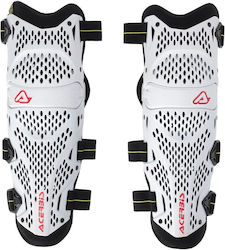 Acerbis Impact Pro Level 1 Προστατευτικές Επιγονατίδες Motocross Λευκό Χρώμα Acerbis Impact Pro Level 1 Προστατευτικές Επιγονατίδες Motocross Λευκό Χρώμα