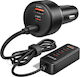 Orico Chargeclip 108w Car Charger 2x Usb-a + 4x Usb-c Clip Black Cc-90-2a4c Orico-cc-90-2a4c-bk-ep-hu