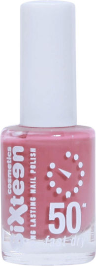 Sixteen Cosmetics Sheer Top Coat Μακράς Διαρκείας Quick Dry Διάφανο 11ml