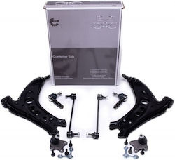 Set für die Vorderachshülsen Links Rechts Seat Cordoba Ibiza Skoda Roomster Fabia Vw Polo Fox 36808-Set-Ms