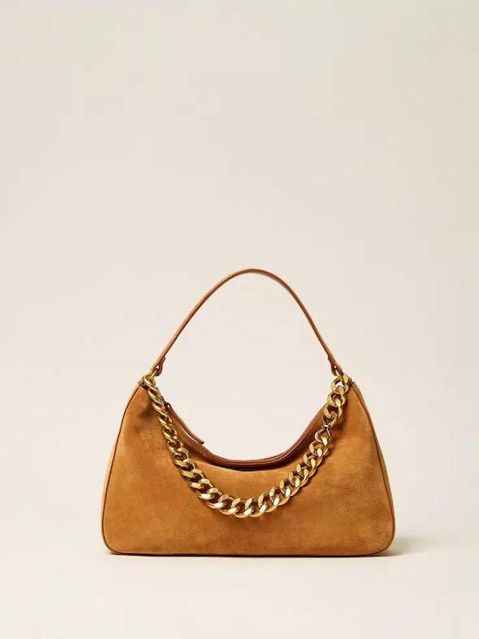 Women's Bag Shoulder Tabac Brown Set