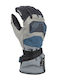 Klim Badlands GTX Long Χειμερινά Ανδρικά Γάντια Μηχανής Αδιάβροχα Gray/Petrol