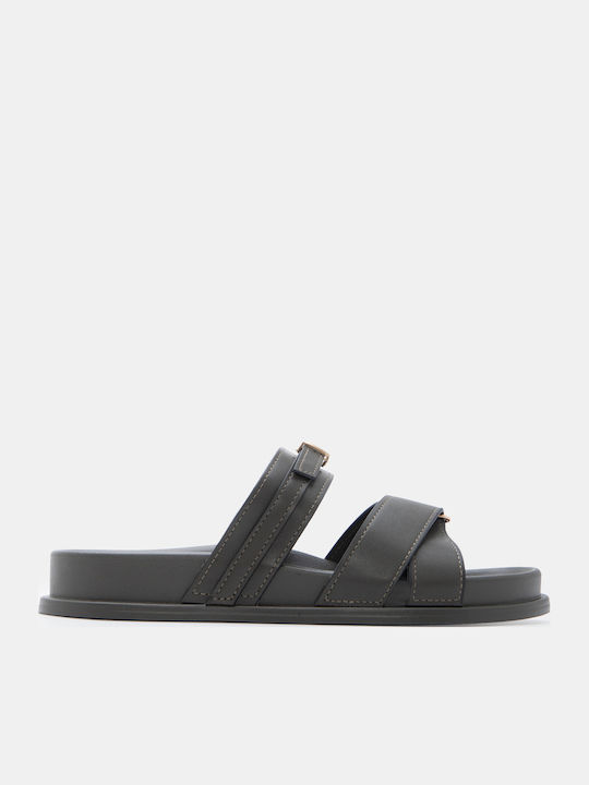 Flatforms Khaki Damen Sandalen