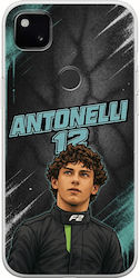 Handyhülle Pole Position Collection Kimi Antonelli Google Pixel 4a 4g Flexible Tpu Transparente Silikon