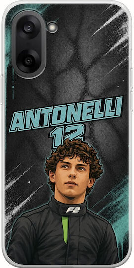 Θήκη Pole Position Collection Kimi Antonelli Oneplus Nord Ce5 5g Flexible Tpu Διάφανη Σιλικόνη