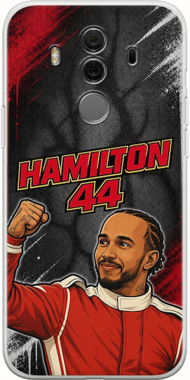 Husă Pole Position Collection Lewis Hamilton Huawei Mate 10 Pro TPU Flexibil Silicon Transparent