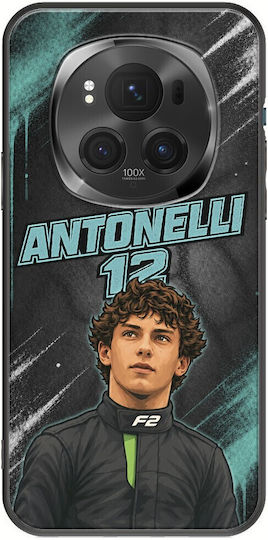 Калъф Pole Position Collection Kimi Antonelli Honor Magic 6 Pro 5g Черен TPU Силикон