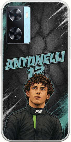 Θήκη Pole Position Collection Kimi Antonelli Oppo A77 5g Flexible Tpu Διάφανη Σιλικόνη