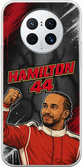 Θήκη Pole Position Collection Lewis Hamilton Huawei Mate 50 Pro Flexible Tpu Διάφανη Σιλικόνη