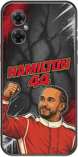 Pole Position Collection Lewis Hamilton Xiaomi Poco M4 5G Black TPU Silicone Mobile Phone Case