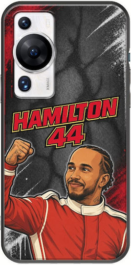 Θήκη Pole Position Collection Lewis Hamilton Huawei P60 Black Tpu Μαύρη Σιλικόνη