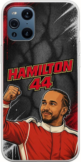Pole Position Collection Lewis Hamilton Oppo Find X3 Pro 5g Flexible TPU Transparent Silicone Case
