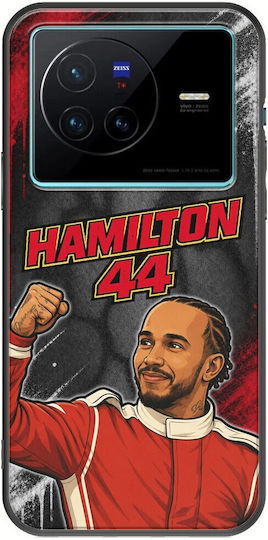 Калъф Pole Position Collection Lewis Hamilton Vivo X80 Черен TPU Силикон