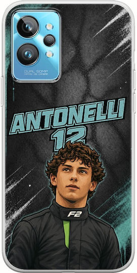 Handyhülle Pole Position Collection Kimi Antonelli Realme GT2 Pro Flexible TPU Transparente Silikon