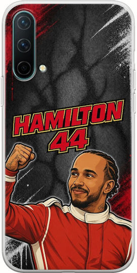 Husă Pole Position Collection Lewis Hamilton OnePlus Nord CE 5G Flexibil TPU Silicon Transparentă