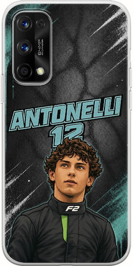 Handyhülle Pole Position Collection Kimi Antonelli Realme 7 5G Flexible Tpu Transparente Silikon