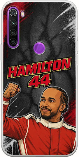 Калъф Pole Position Collection Lewis Hamilton Xiaomi Redmi Note 8 2021 Гъвкав TPU Прозрачен Силикон