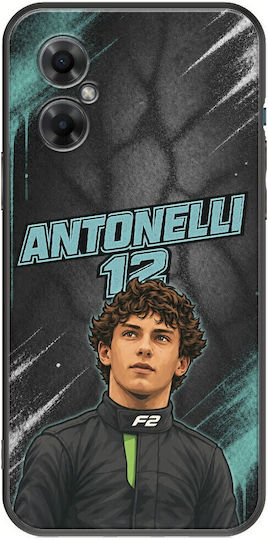 Калъф Pole Position Collection Kimi Antonelli Xiaomi Poco M4 5G Черен TPU Силикон