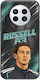Pole Position Collection George Russell Huawei Mate 50 Pro Black TPU Black Silicone Case