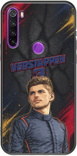 Θήκη Pole Position Collection Max Verstappen Xiaomi Redmi Note 8 2021 Black Tpu Μαύρη Σιλικόνη