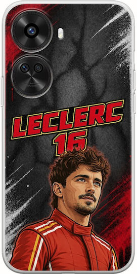 Θήκη Pole Position Collection Charles Leclerc Huawei Nova 12 Se Flexible Tpu Διάφανη Σιλικόνη