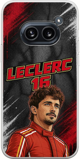 Handyhülle Pole Position Collection Charles Leclerc Nothing Phone 2a 5g Flexible Tpu Transparent Silikon