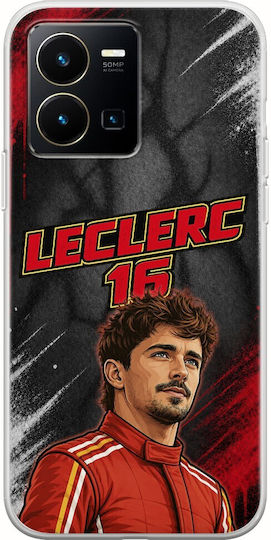 Θήκη Pole Position Collection Charles Leclerc Vivo Y35 Flexible Tpu Διάφανη Σιλικόνη