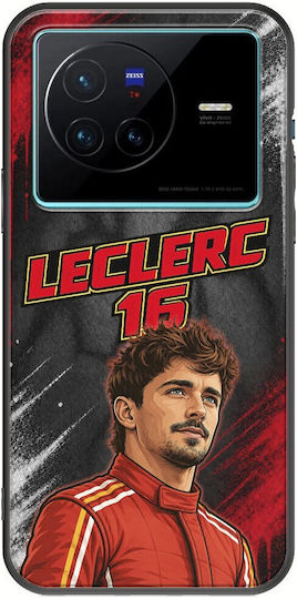 Θήκη Pole Position Collection Charles Leclerc Vivo X80 Black Tpu Μαύρη Σιλικόνη
