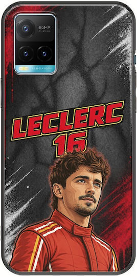 Θήκη Pole Position Collection Charles Leclerc Vivo Y21s Black Tpu Μαύρη Σιλικόνη
