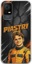 Θήκη Pole Position Collection Oscar Piastri Tcl 408 Flexible Tpu Διάφανη Σιλικόνη