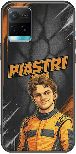 Pole Position Collection Oscar Piastri Vivo Y21s Black TPU Silicone Case
