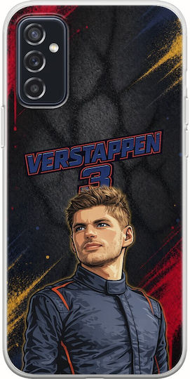 Калъф Pole Position Collection Max Verstappen Samsung Galaxy M52 5g Гъвкав TPU Прозрачен Силикон