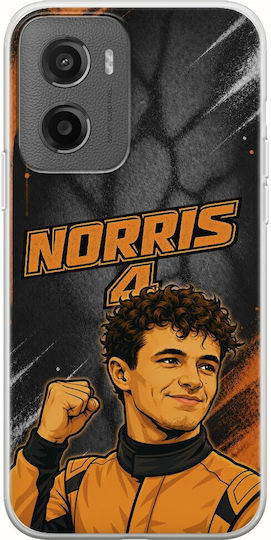 Handyhülle Pole Position Collection Lando Norris Motorola Moto G05 Flexible Tpu Transparente Silikon