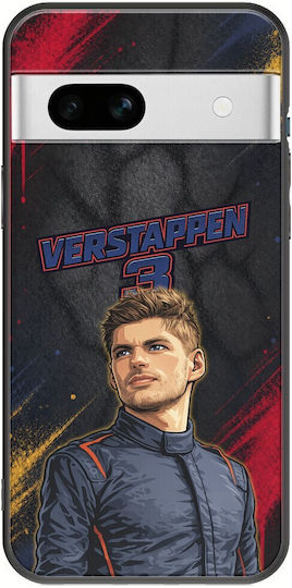 Pole Position Collection Max Verstappen Google Pixel 7a 5g Black TPU Silicone Case