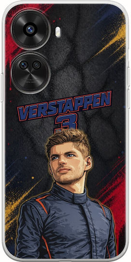 Θήκη Pole Position Collection Max Verstappen Huawei Nova 12 Se Flexible Tpu Διάφανη Σιλικόνη