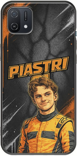 Θήκη Pole Position Collection Oscar Piastri Oppo A16k Black Tpu Μαύρη Σιλικόνη