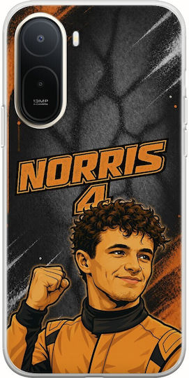 Θήκη Pole Position Collection Lando Norris Xiaomi Redmi A7 Pro Flexible Tpu Διάφανη Σιλικόνη