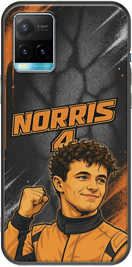 Калъф Pole Position Collection Lando Norris Vivo Y21s Черен TPU Силикон