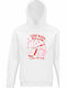 Unisex Kapuzenpulli Bio-Baumwolle "One Wish Willow Crack Obsession Design" Weiß