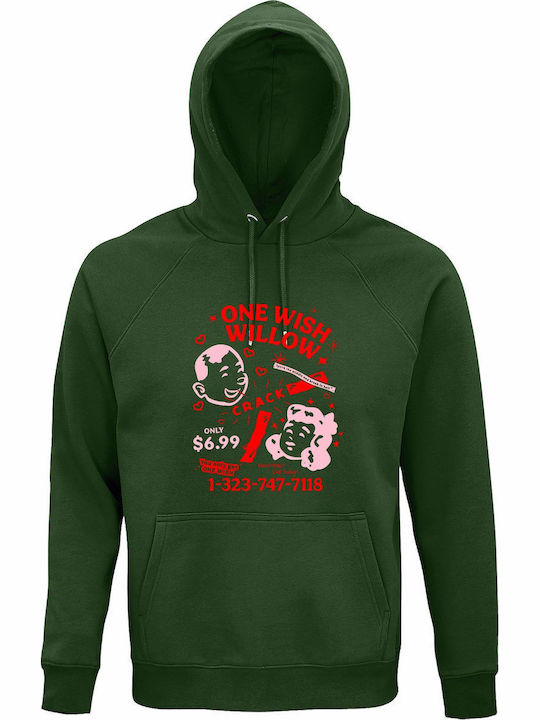 Unisex Kapuzenpulli Bio-Baumwolle One Wish Will...