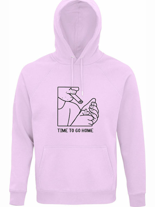 Hoodie Organic Unisex " Too Drunk Time To Go Ho...