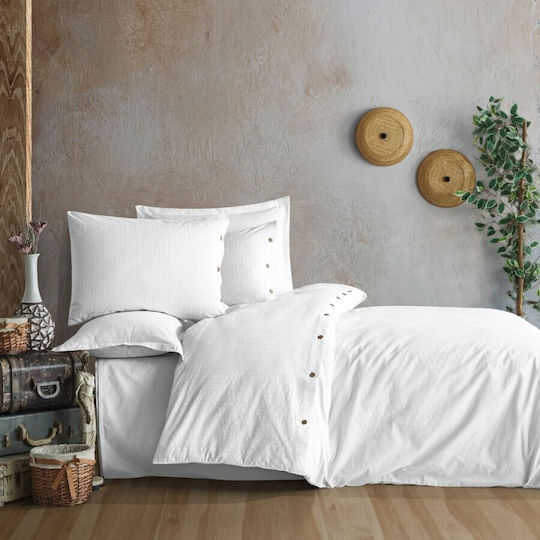 Clasy Home Set Huse Pentru Pilote Albă