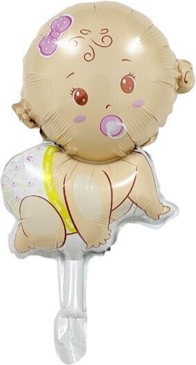 Balon Nașterea Unui Copil Folie Multicolor 45 cm