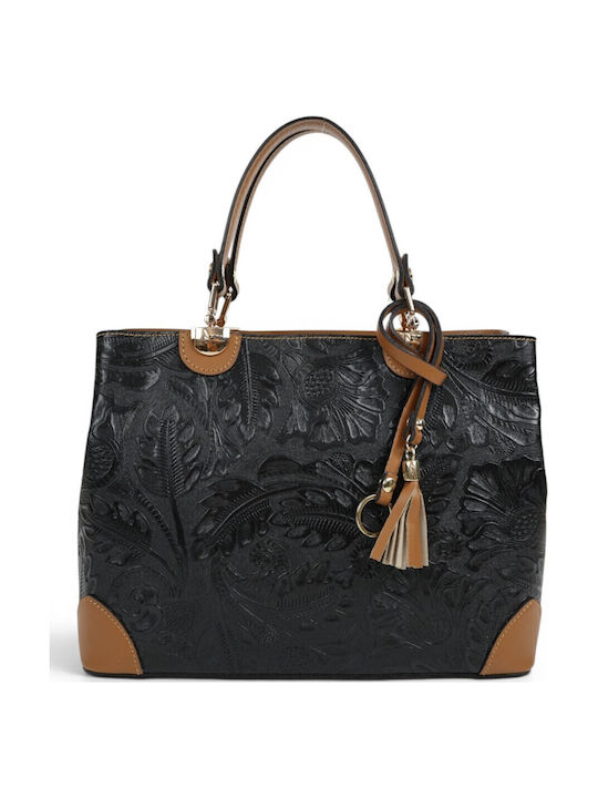 Passaggio Leather Дамска Чанта За Рамо Черна