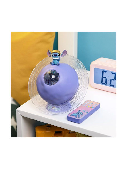 Paladone Kinder Tischlampe Projector Light mit Projektor Thema Entwürfe Bunt