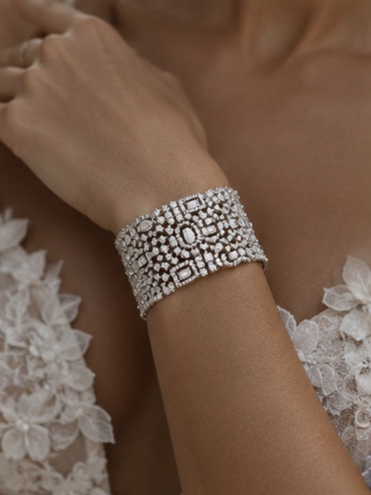 Damentäuber Armband Handschellen