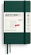 12m Weekly Planner Notebook 2027 A6 Hardcover Forest Green Leuchtturm 1917 4070292002156
